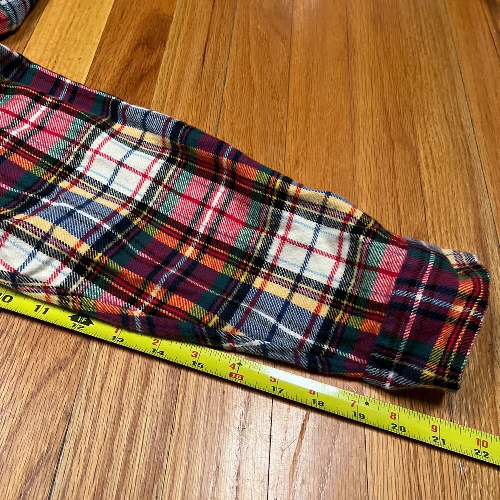 Ralph Lauren Shirt Mens 3XB Plaid Soft Flannel Button Down Pocket Pony Logo - Picture 7 of 10